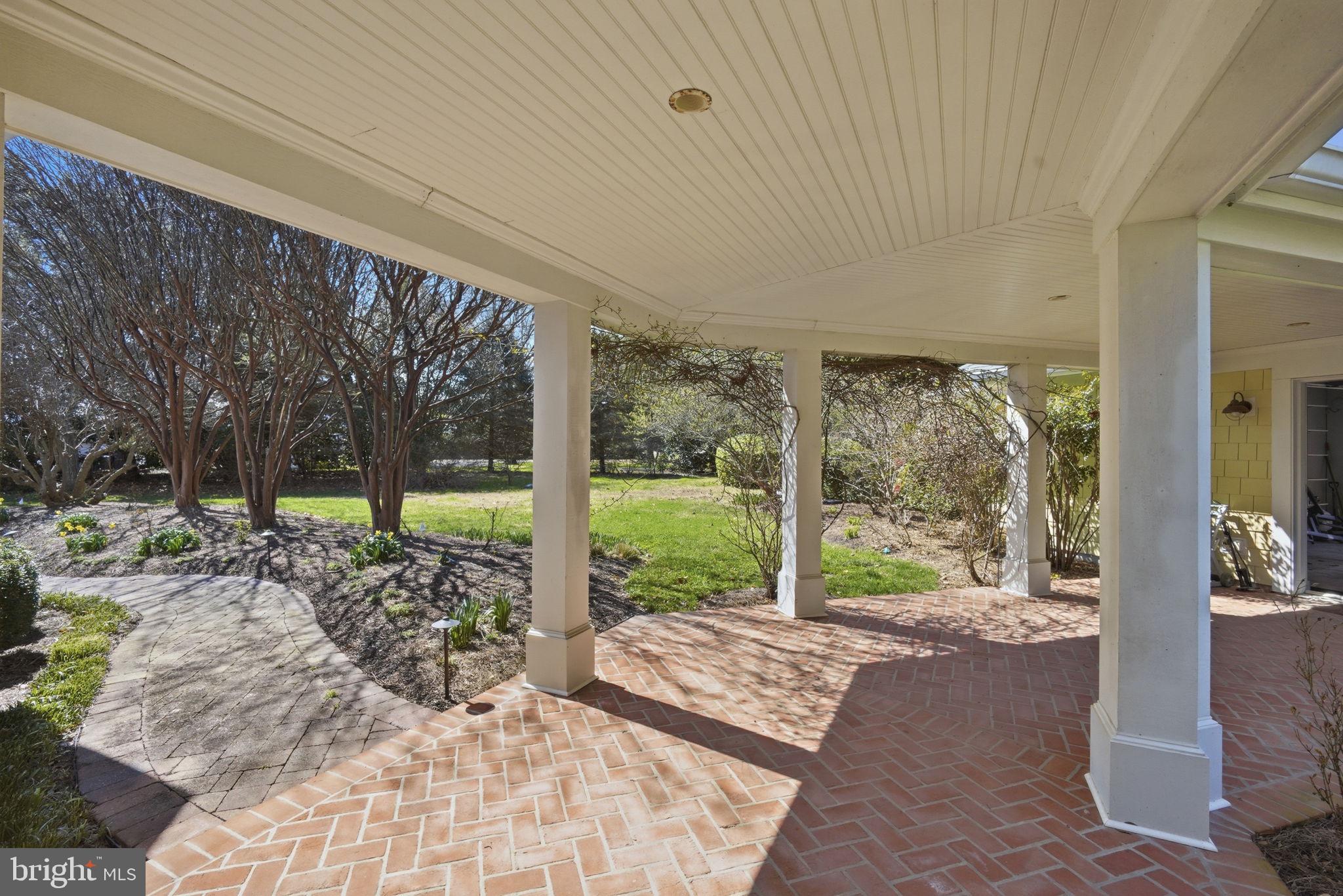 4573 Bringman Farm Road Oxford, MD 21654 - Photo 26 of 61 Covered Breezeway from Mud Room to 2-Car Garage