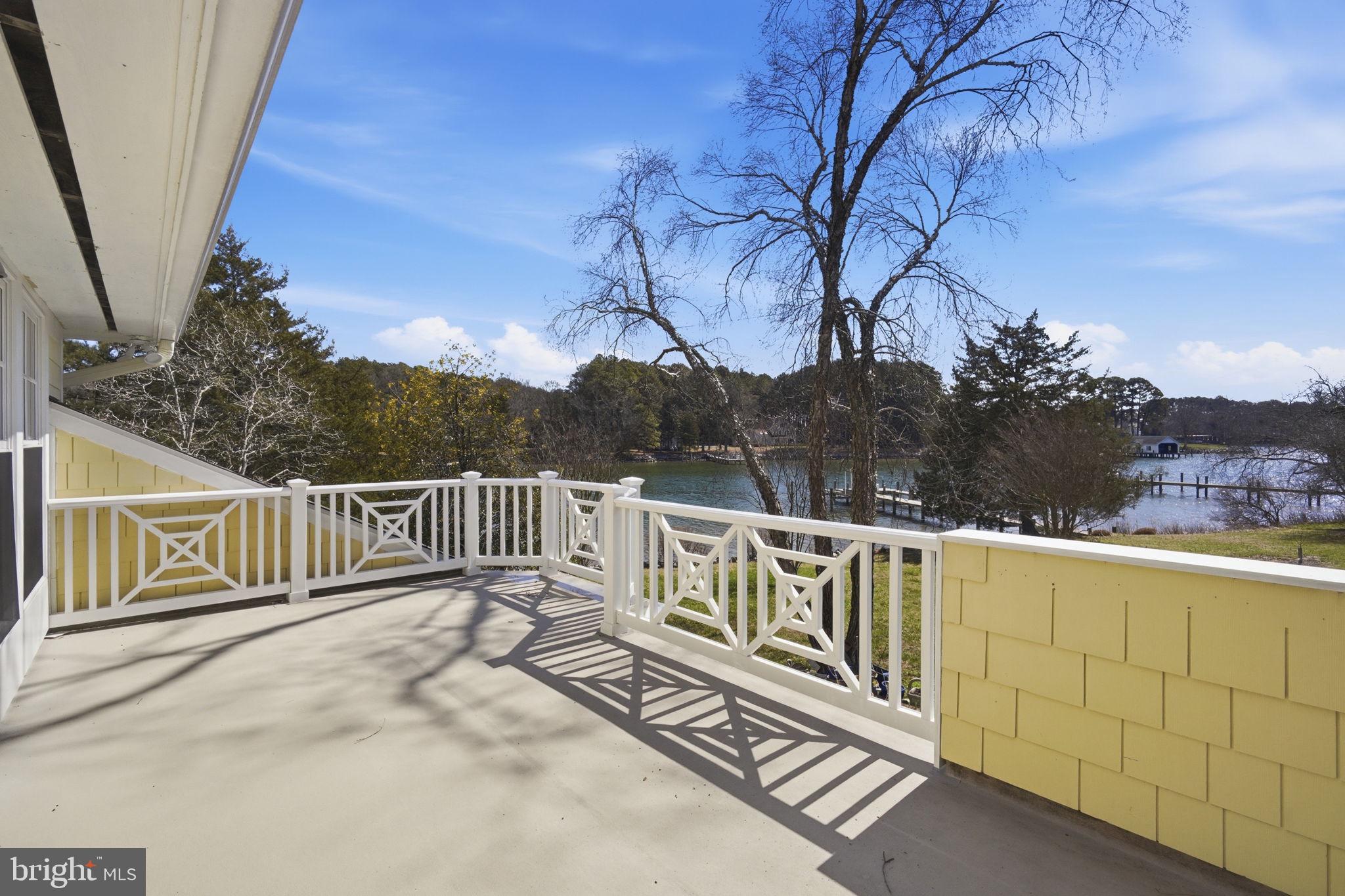 4573 Bringman Farm Road Oxford, MD 21654 - Photo 35 of 61 2nd Level Waterside Balcony