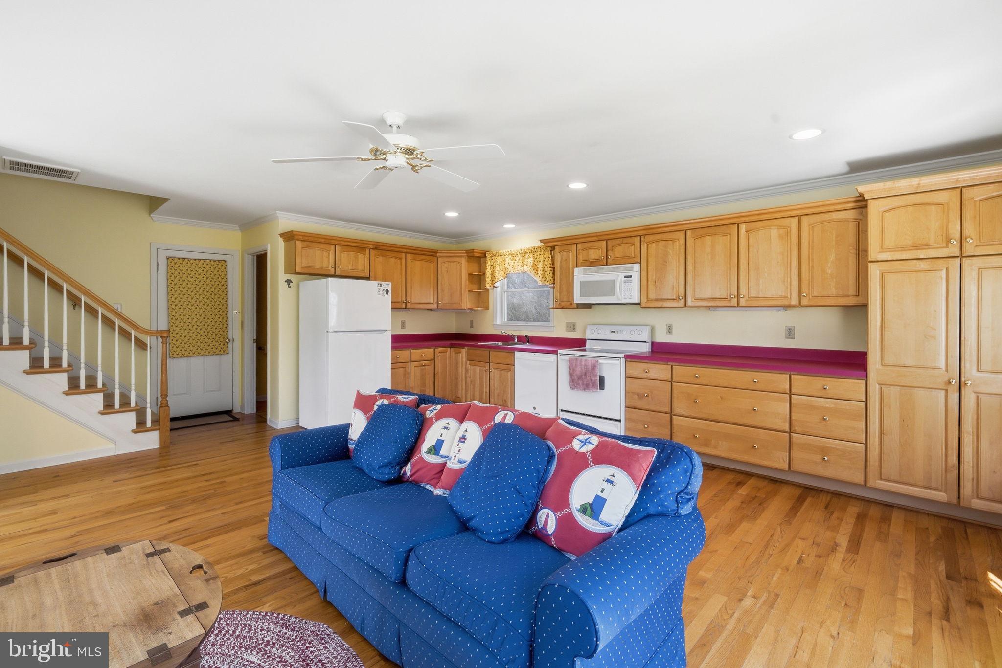 4573 Bringman Farm Road Oxford, MD 21654 - Photo 45 of 61 Guest House Living Area/Kitchen