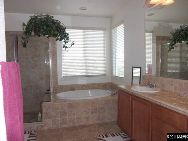 14044 Tagor Road Reno, NV 89521 - Photo 9 of 12 a bath room with a sink and a bath tub