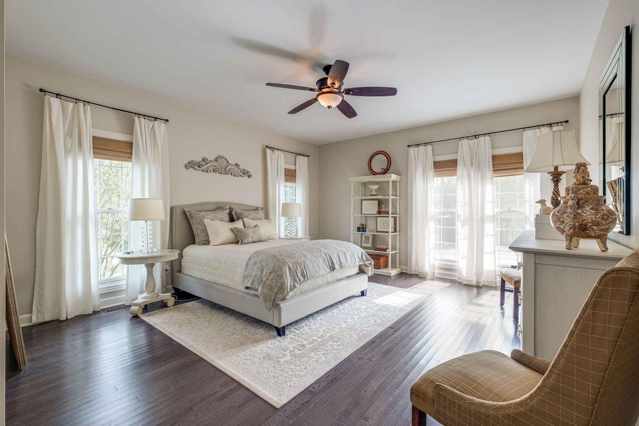 1177 Palmer Road Lebanon, TN 37090 - Photo 19 of 29 a bedroom with a bed and wooden floor