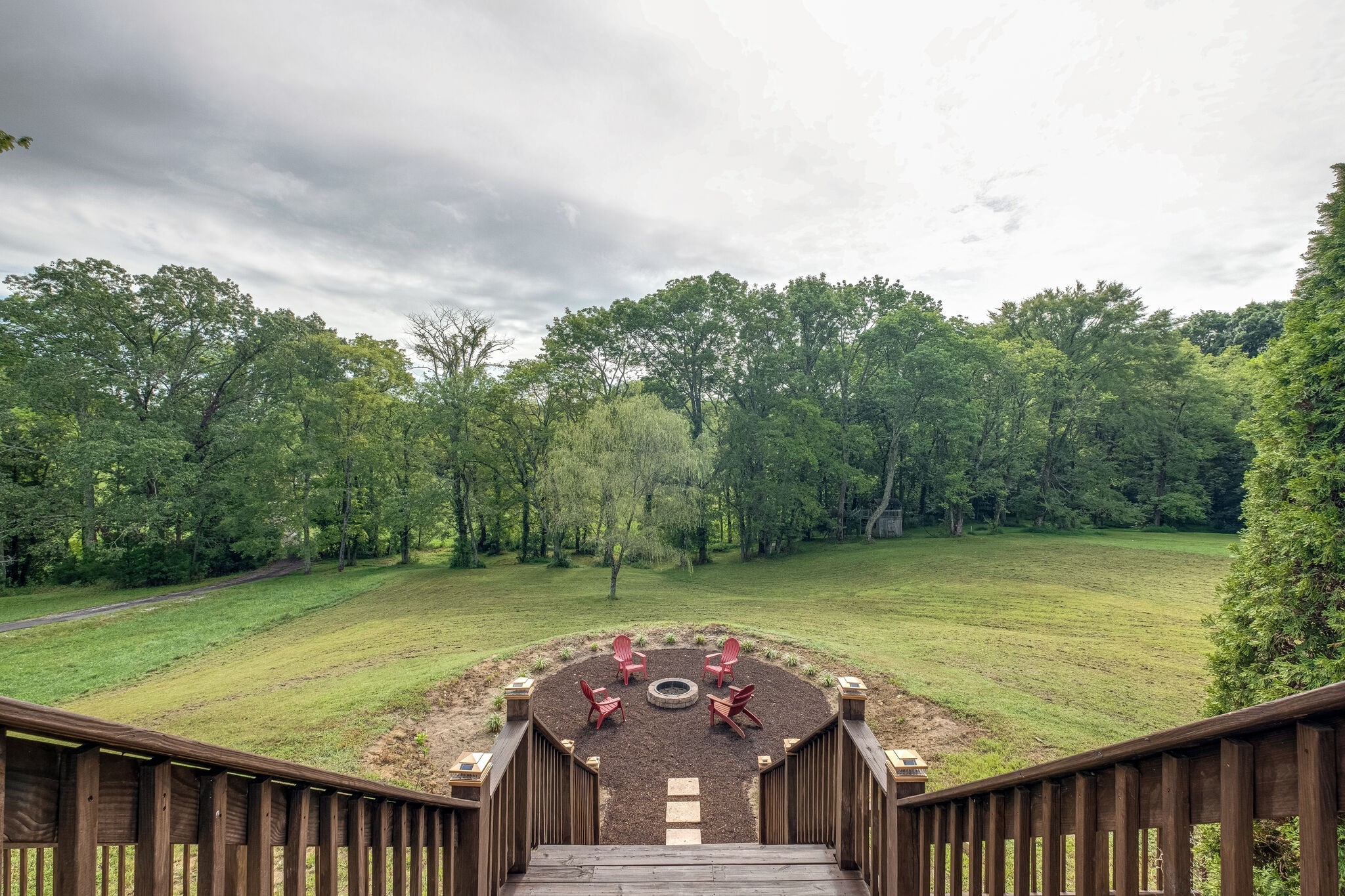 1177 Palmer Road Lebanon, TN 37090 - Photo 28 of 29 a view of a backyard with wooden fence