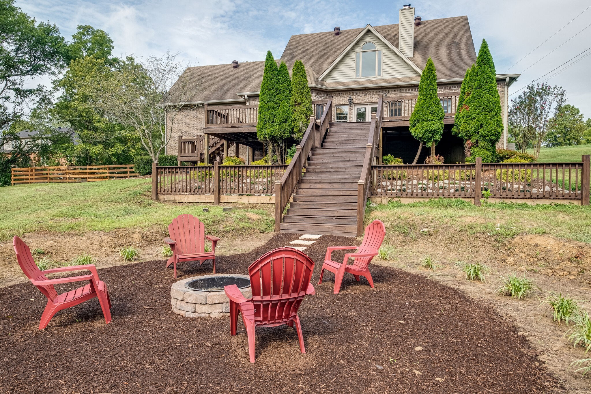 1177 Palmer Road Lebanon, TN 37090 - Photo 29 of 29 an outdoor sitting area with furniture and garden view
