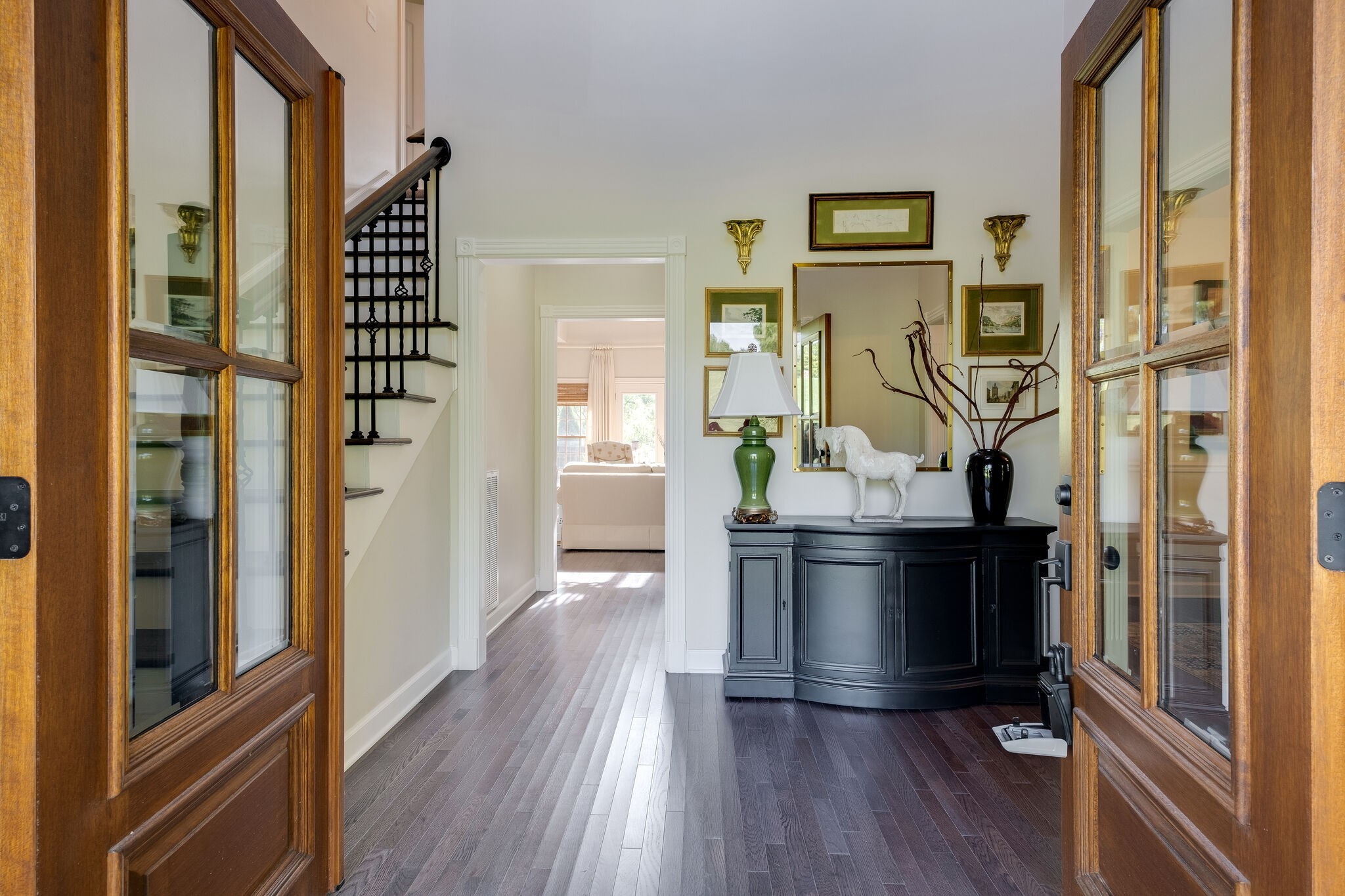 1177 Palmer Road Lebanon, TN 37090 - Photo 6 of 29 a view of a living room with furniture and wooden floor