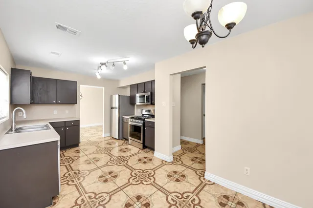 a very nice looking room with a large window