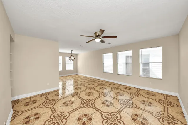 a view of a livingroom with a window
