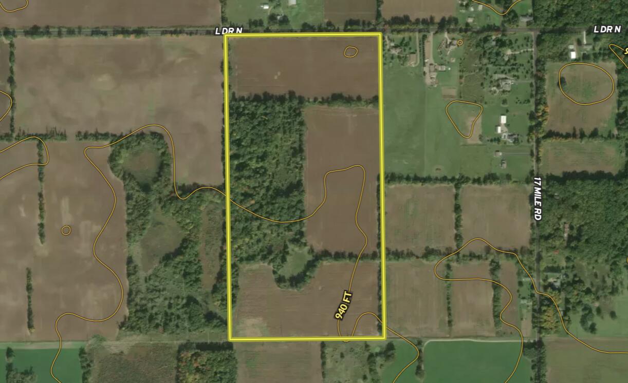 17 17 Mile Road Marshall, MI 49068 - Photo 3 of 19 Aerial Contour