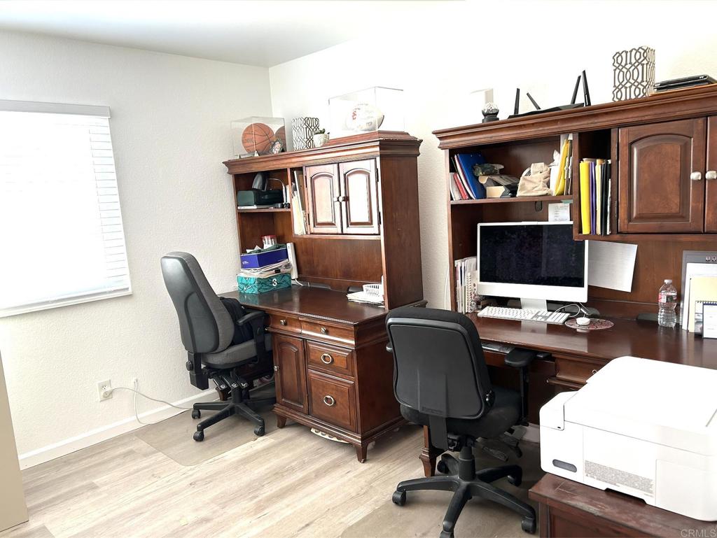 3594 Newland Road Oceanside, CA 92056 - Photo 31 of 44 a view of a workspace with furniture and a window