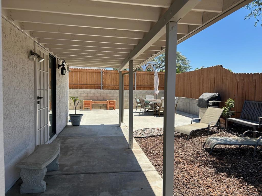 3594 Newland Road Oceanside, CA 92056 - Photo 39 of 44 a view of a porch with a patio