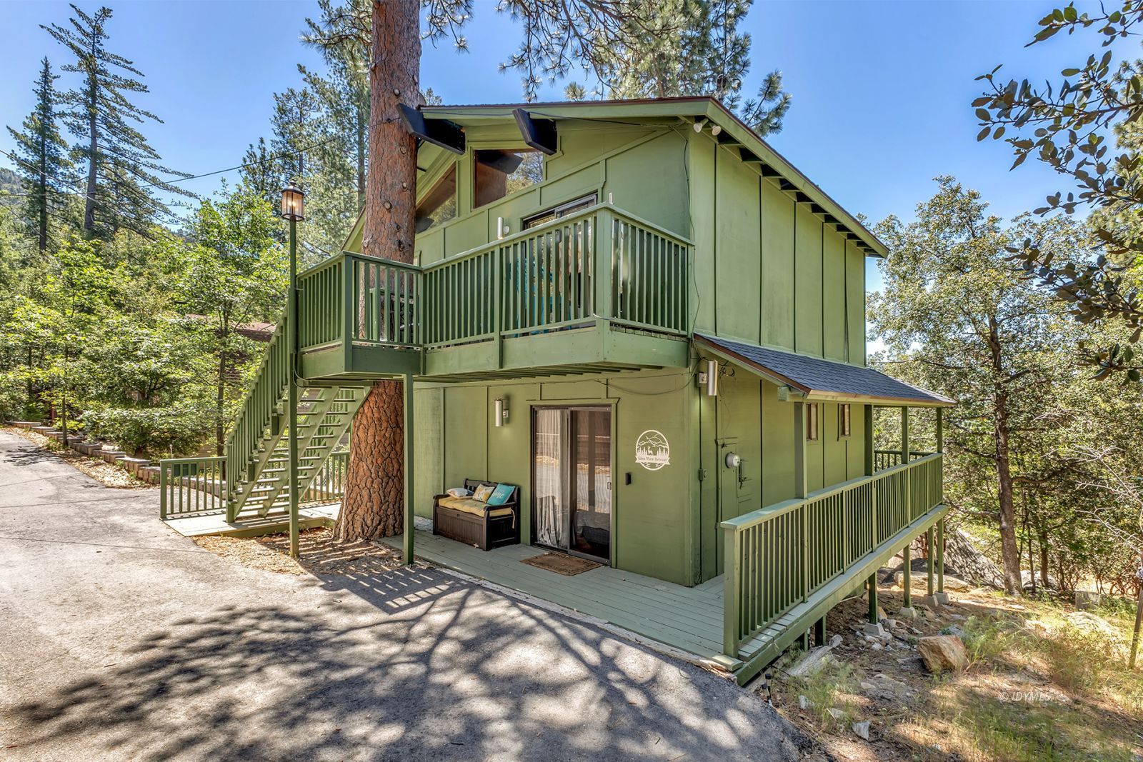 25595 Glen Road Idyllwild, CA 92549 - Photo 7 of 51 a view of a house with a small yard
