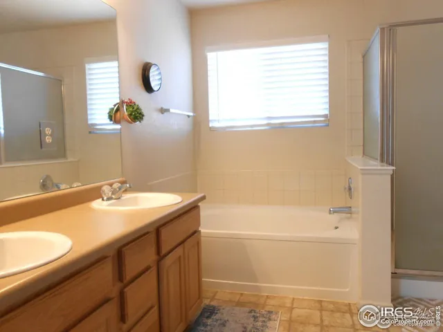 workspace with wooden floor and living room