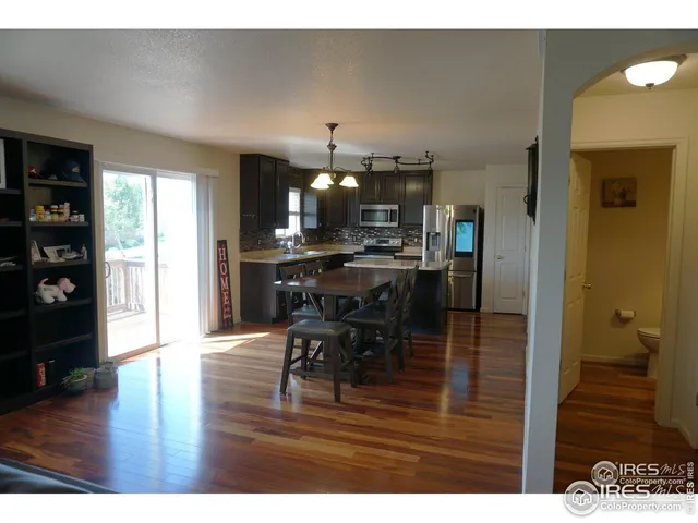 a view interior of a house and wooden floor