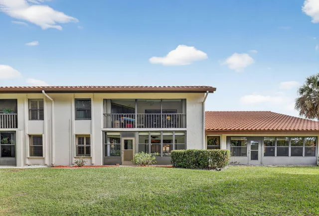 a view of a lake with a city