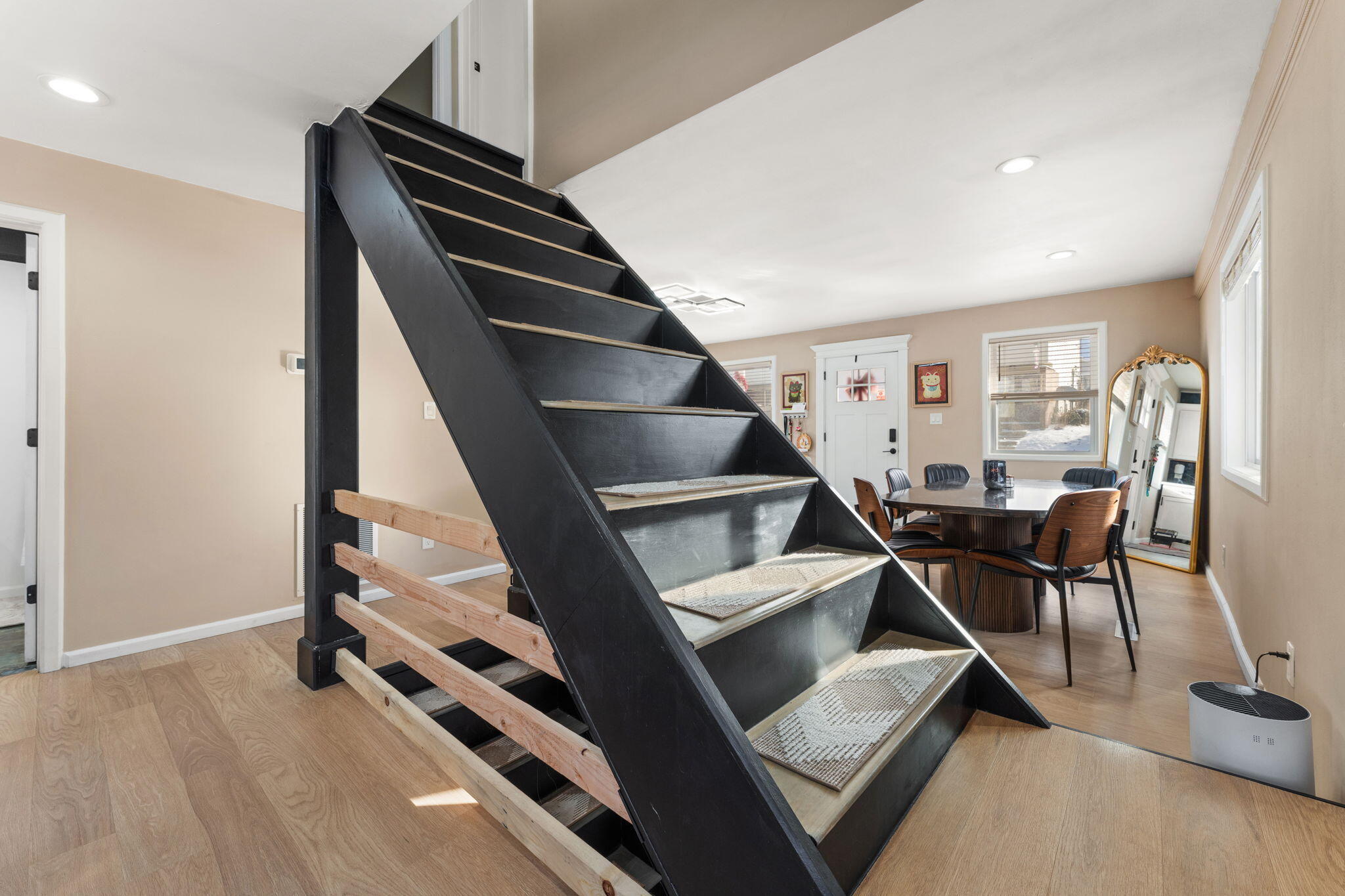 303 Union Street Valparaiso, IN 46383 - Photo 14 of 30 a view of entryway and hall with wooden floor
