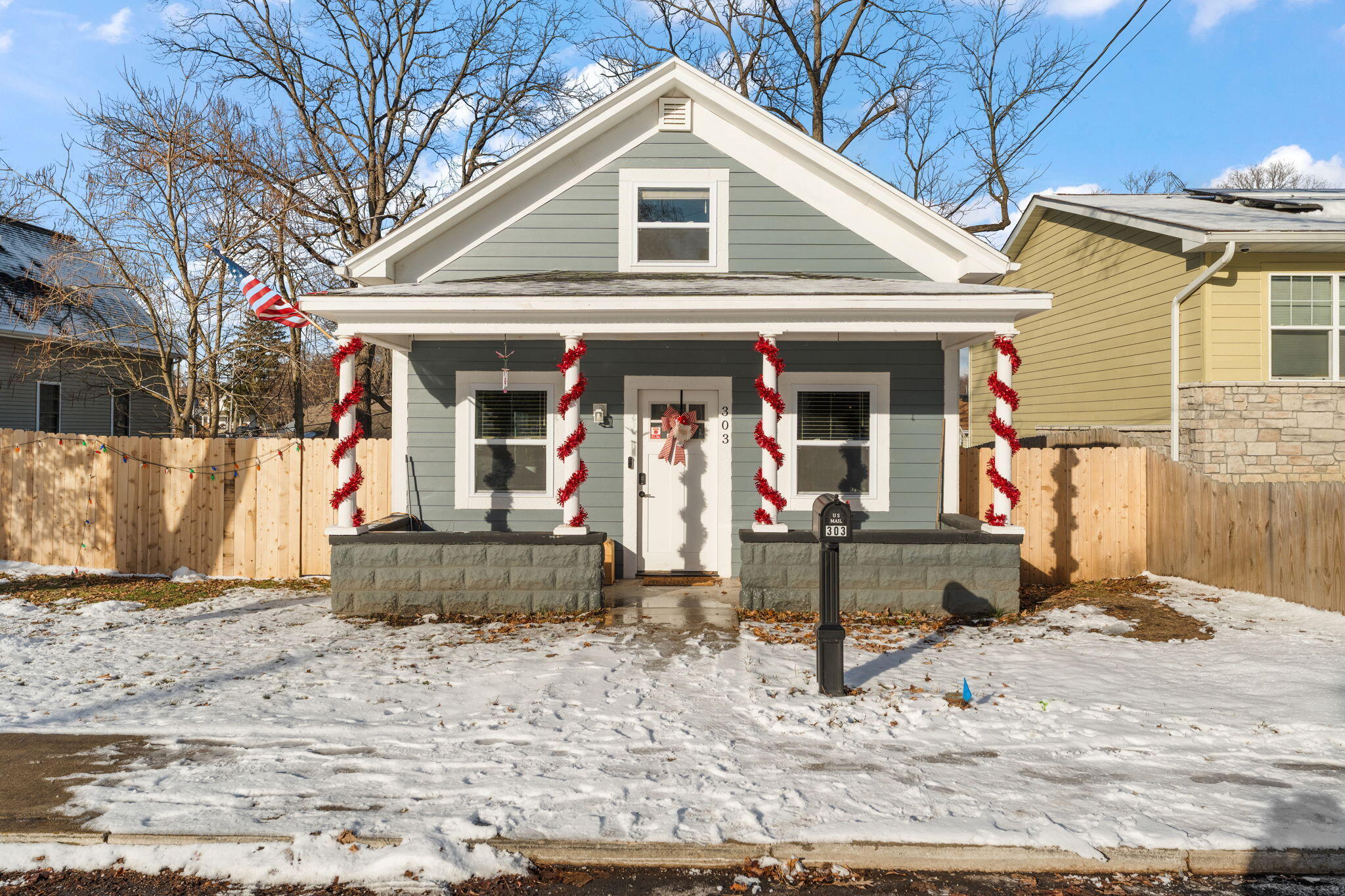 303 Union Street Valparaiso, IN 46383 - Photo 2 of 30 a front view of a house with garden