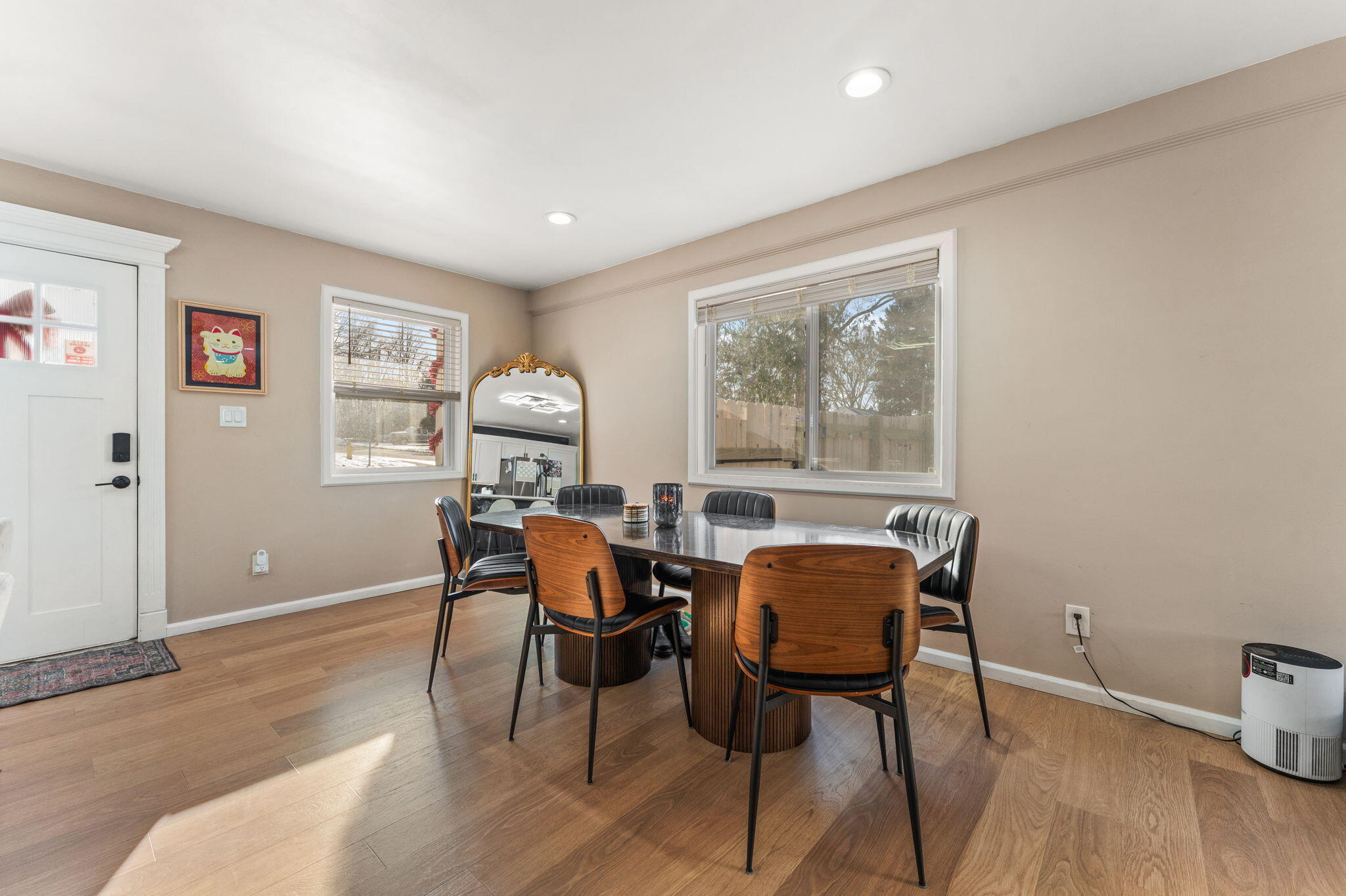 303 Union Street Valparaiso, IN 46383 - Photo 9 of 30 a view of a workspace with furniture and a window