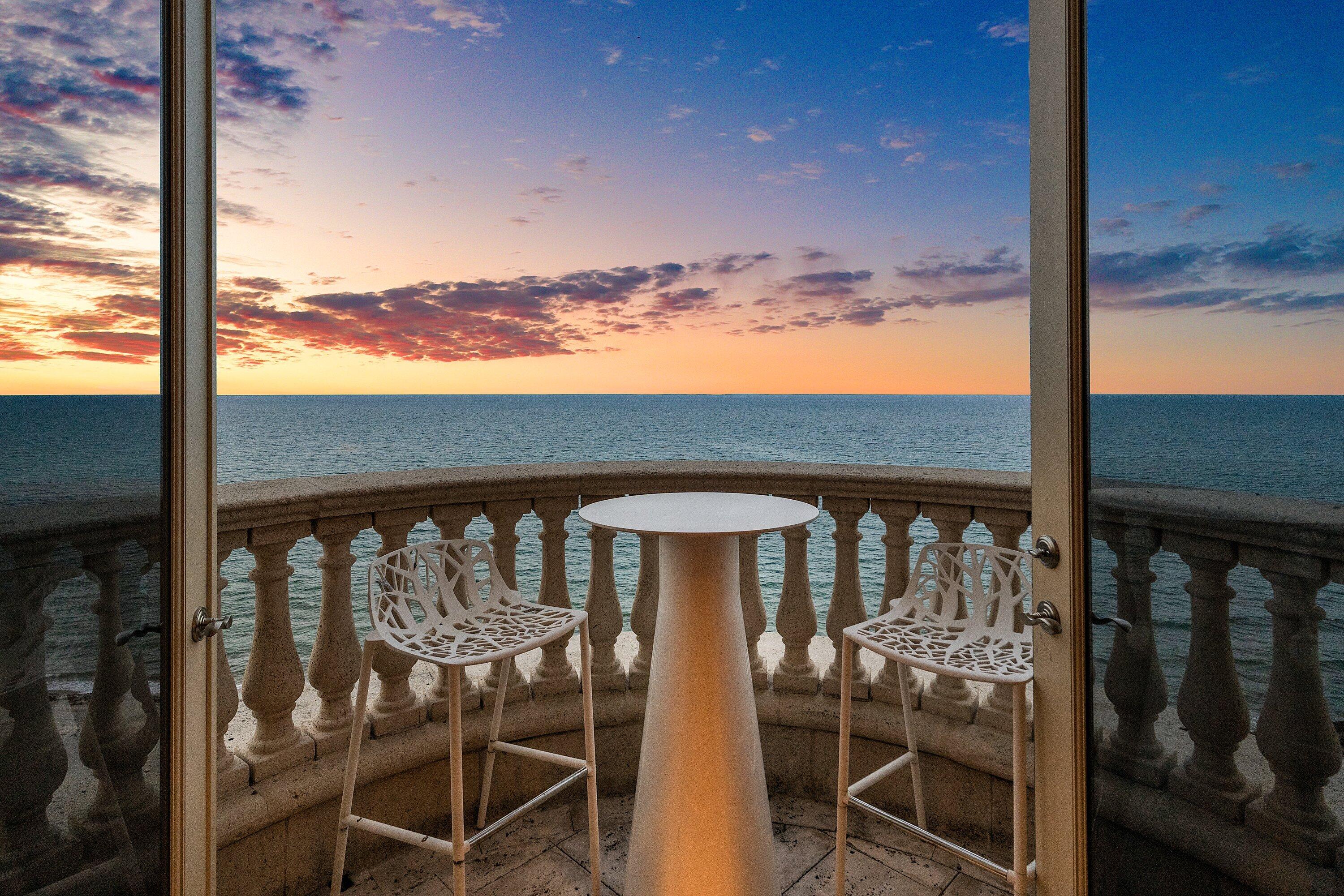 400 South Ocean Boulevard, Unit PH2 Boca Raton, FL 33432 - Photo 53 of 58 Ocean View Balcony 1