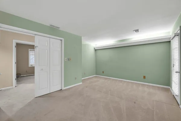 a view of empty room