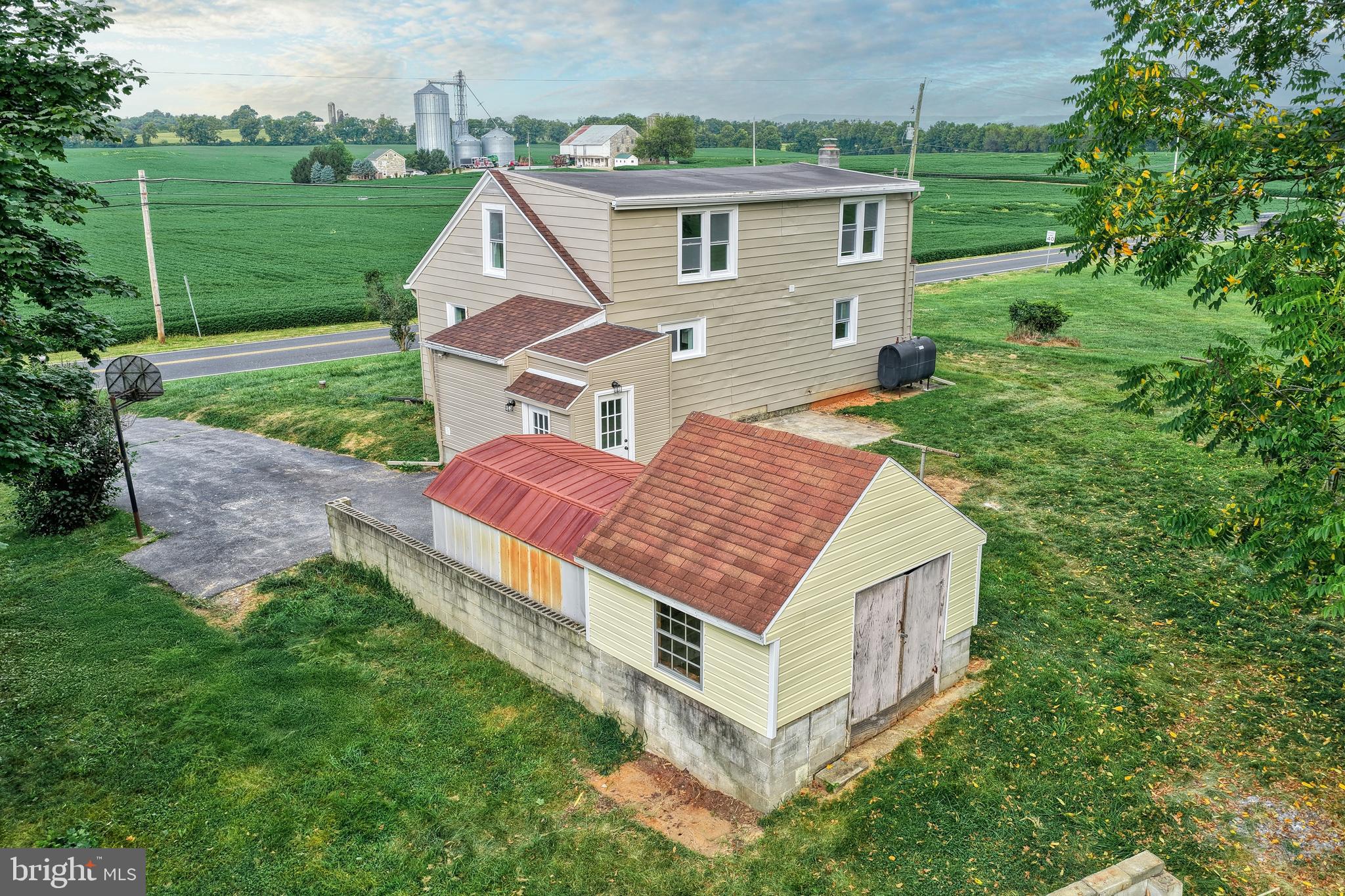 455 Petersburg Road Carlisle, PA 17015 - Photo 67 of 77 an aerial view of a house with a yard