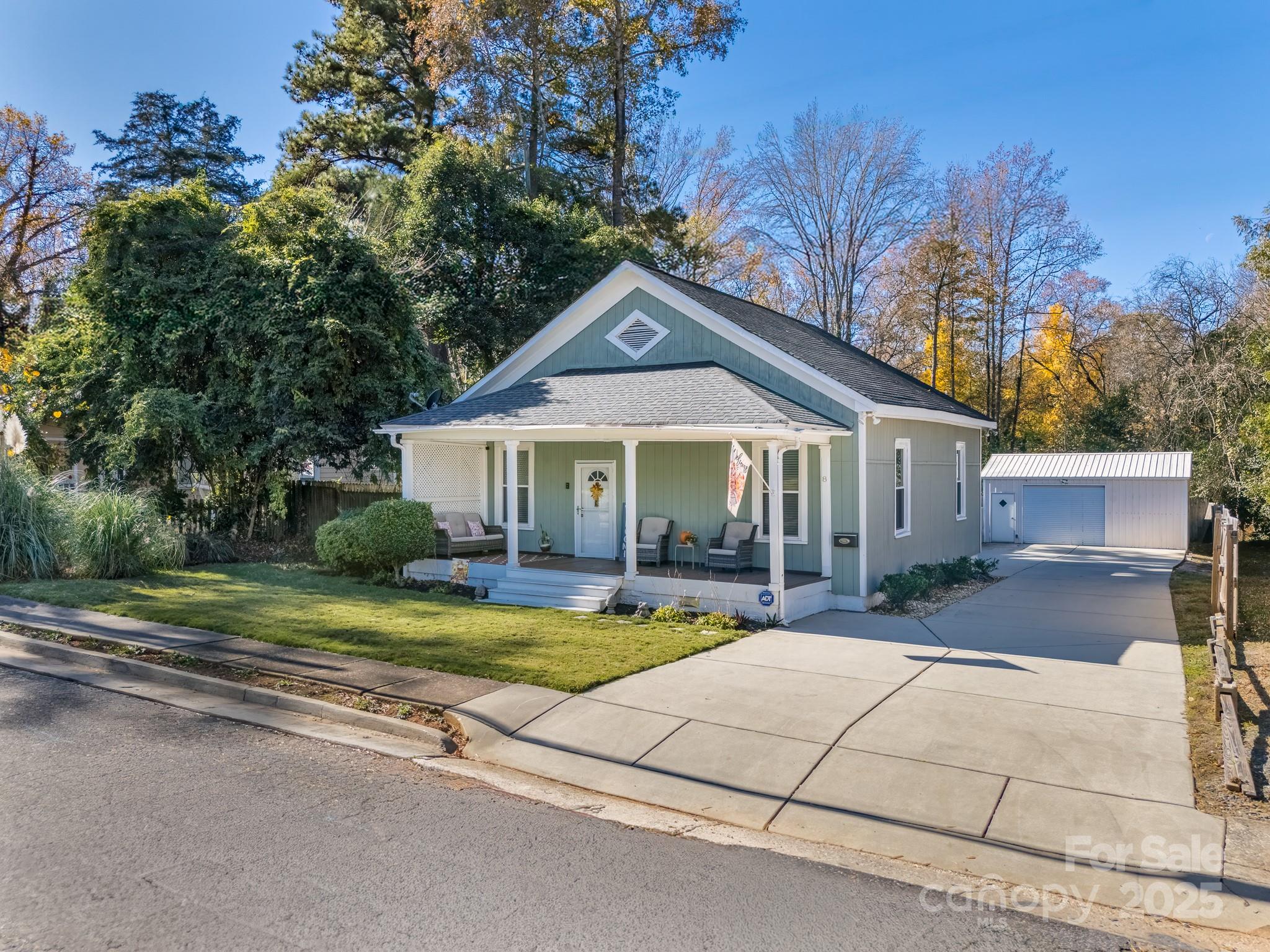 8 Cauthen Street Rock Hill, SC 29730 - Photo 2 of 36 a front view of a house with a yard and porch