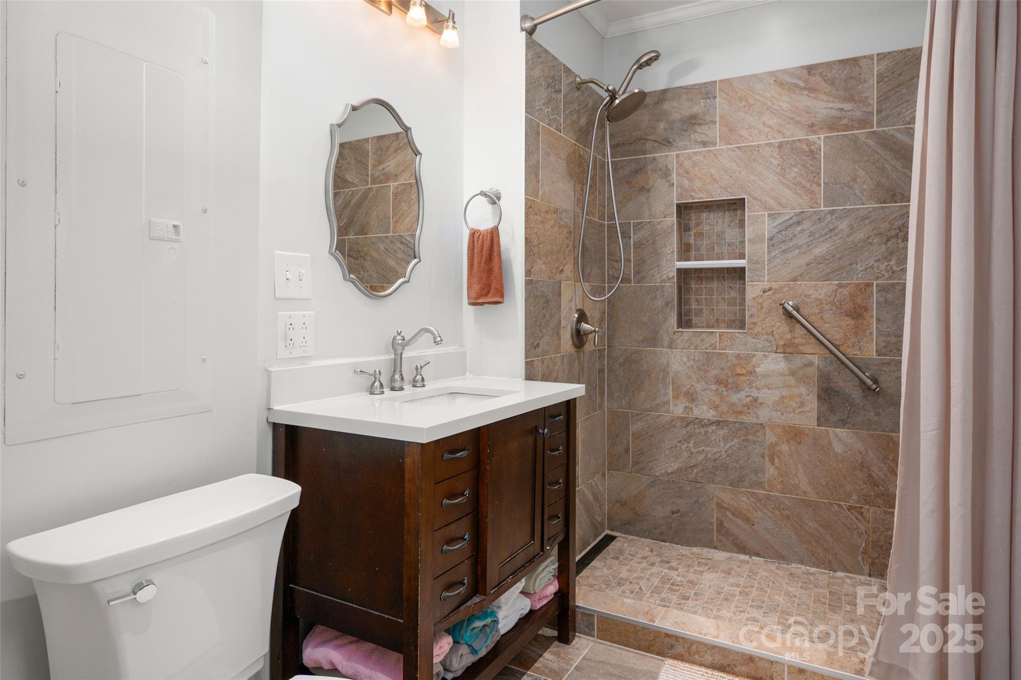 8 Cauthen Street Rock Hill, SC 29730 - Photo 24 of 36 a bathroom with a sink toilet and shower