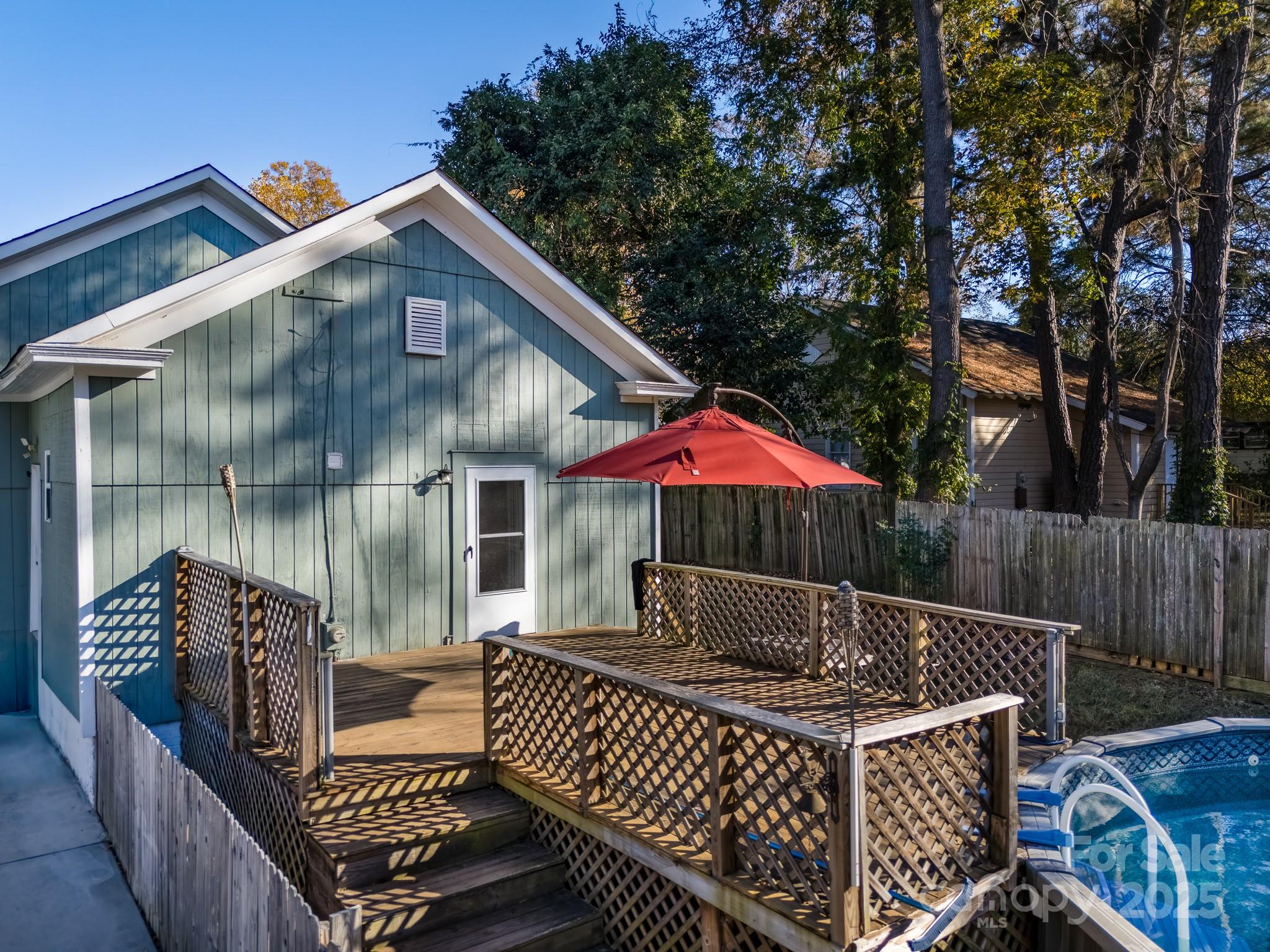 8 Cauthen Street Rock Hill, SC 29730 - Photo 29 of 36 a patio with glass top table and chairs