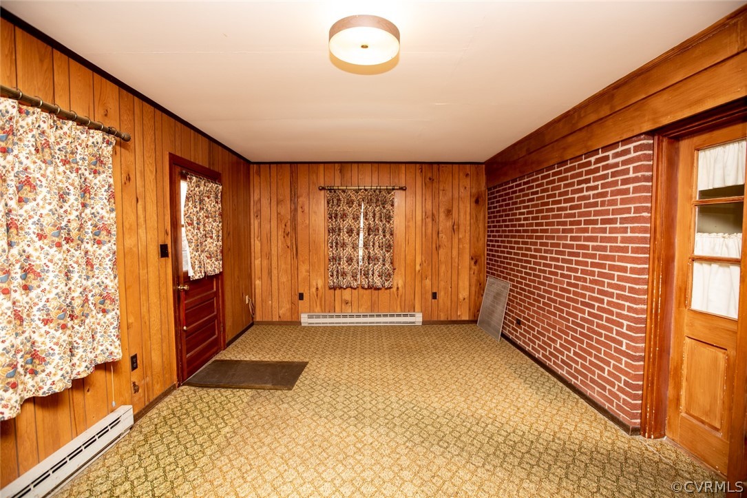 325 Fairgrounds Road Farmville, VA 23901 - Photo 12 of 40 a view of an empty room with a window