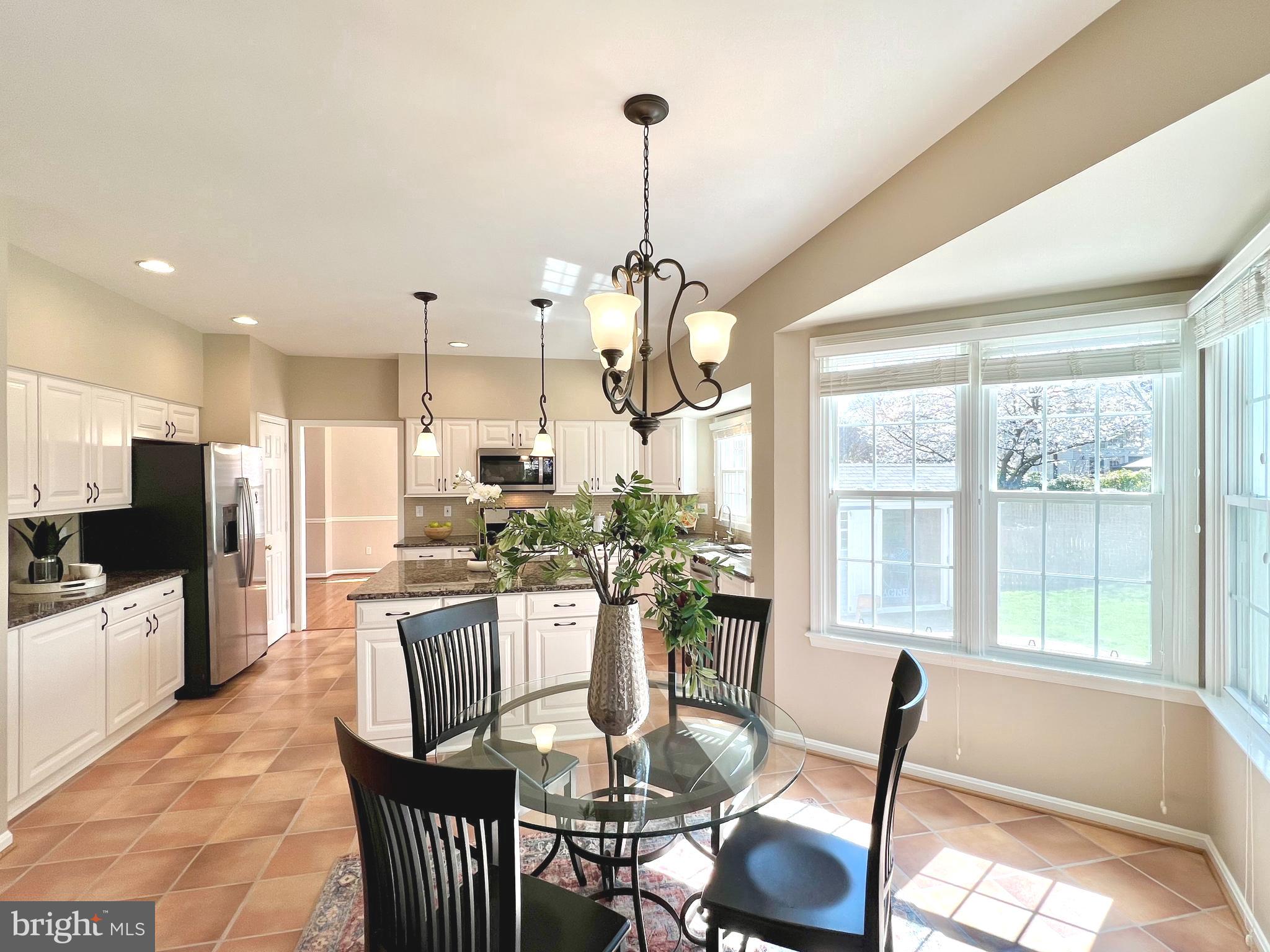 1708 Ladd Street Silver Spring, MD 20902 - Photo 10 of 55 Eat in kitchen with a walk-in bay window