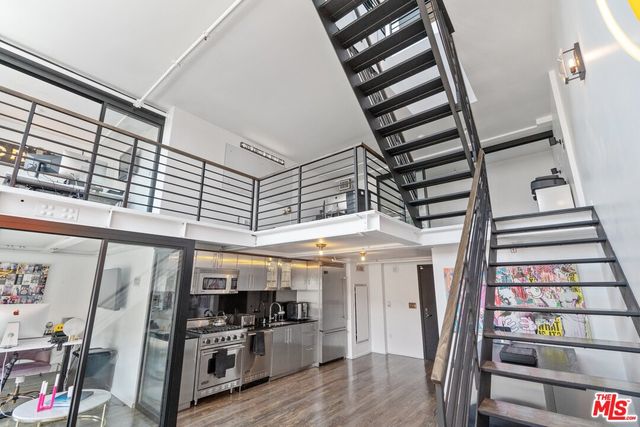 a view of a storage room