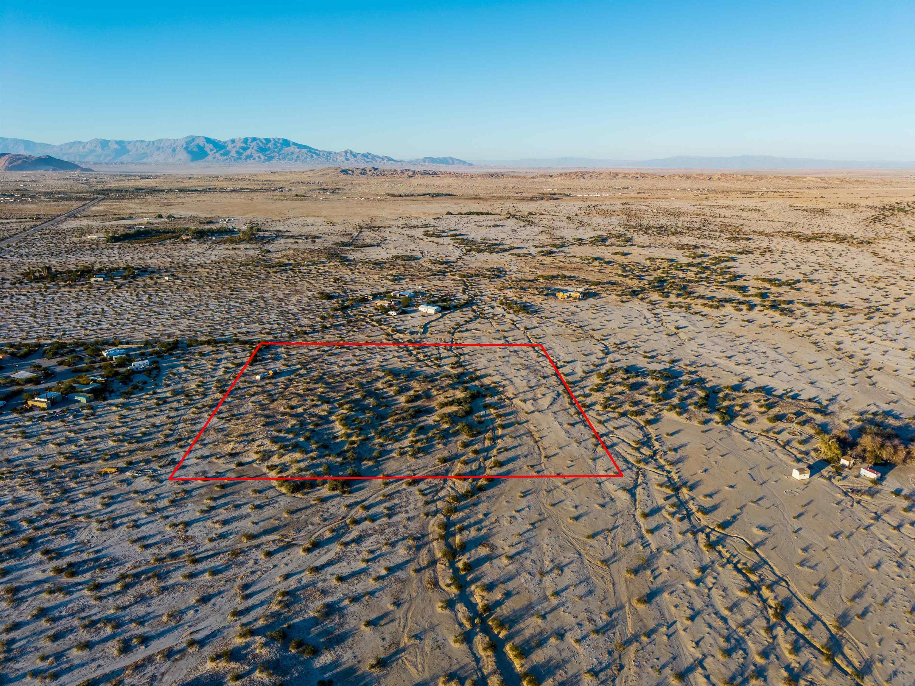 0 Split Mountain Road, Unit 40 Borrego Springs, CA 92004 - Photo 3 of 16 an aerial view of beach and city
