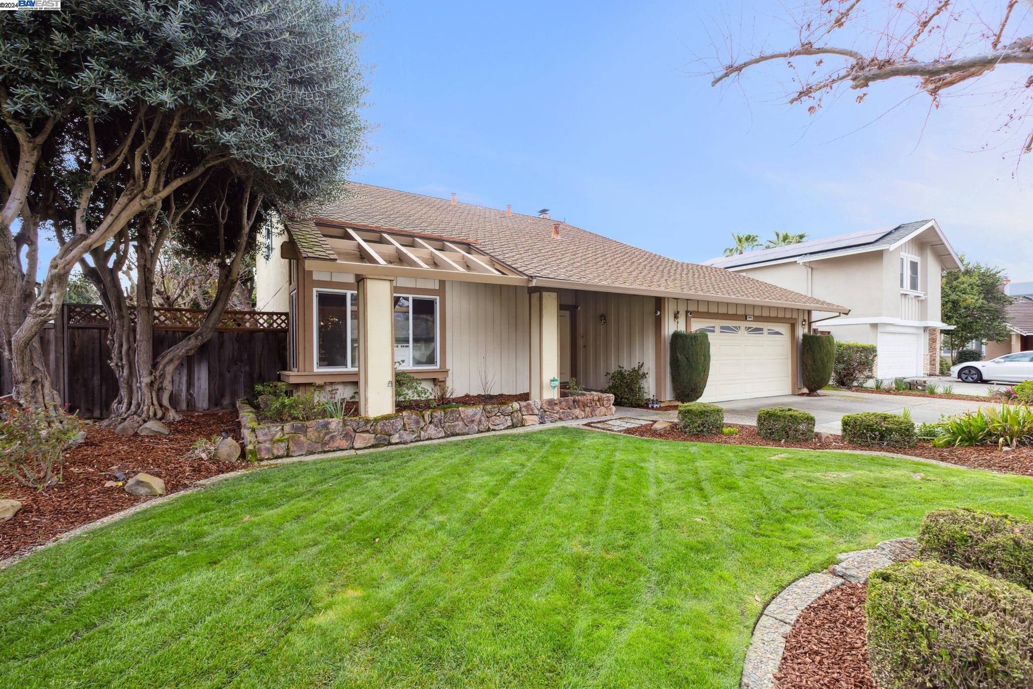 2642 Sanderling Way Pleasanton, CA 94566 - Photo 1 of 1 a view of a house with a patio and a yard