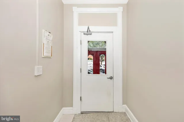 a view of entryway and hall