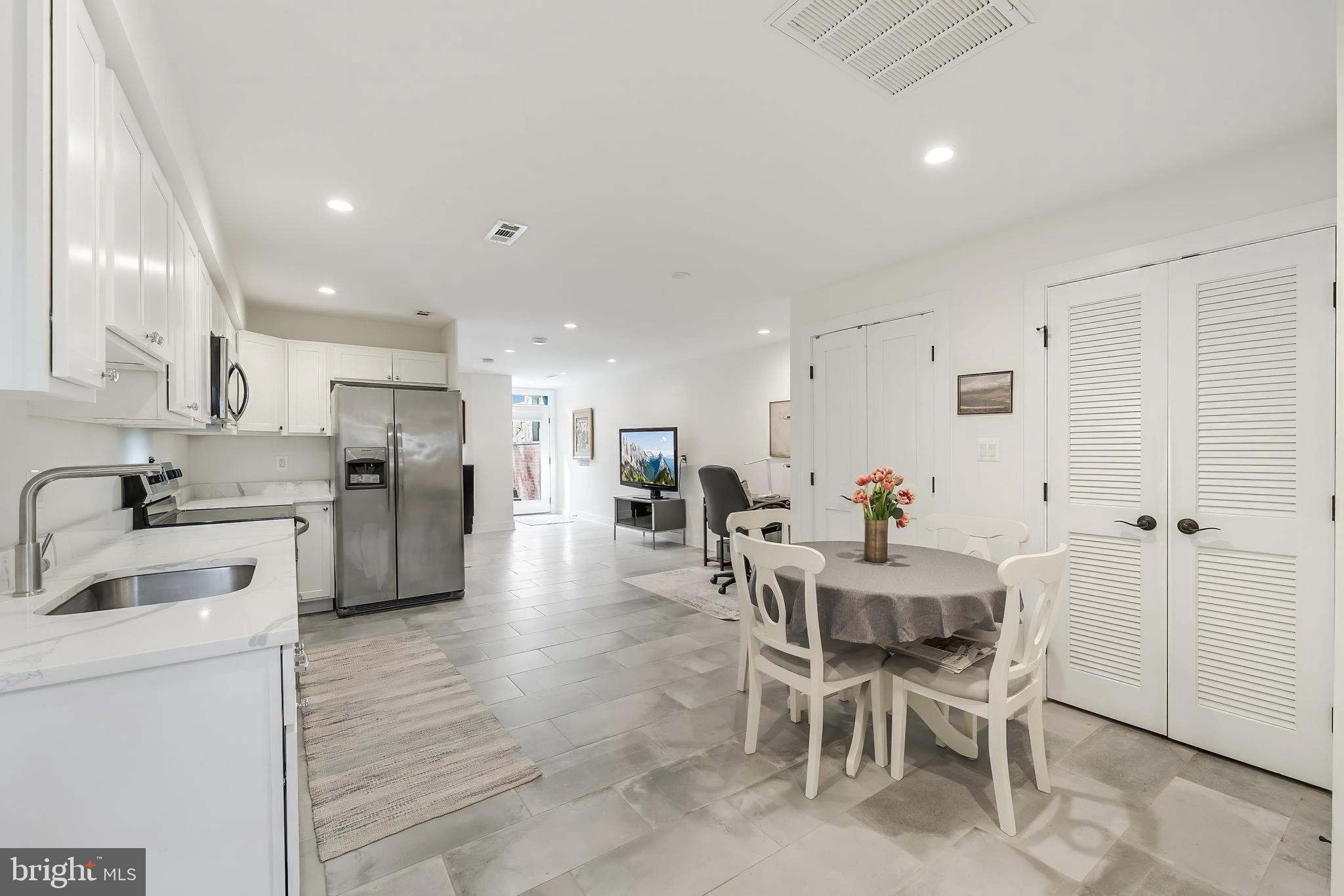 648 F Street Northeast Washington, DC 20002 - Photo 29 of 45 LOWER LEVEL IN-LAW SUITE WITH OPEN DESIGN