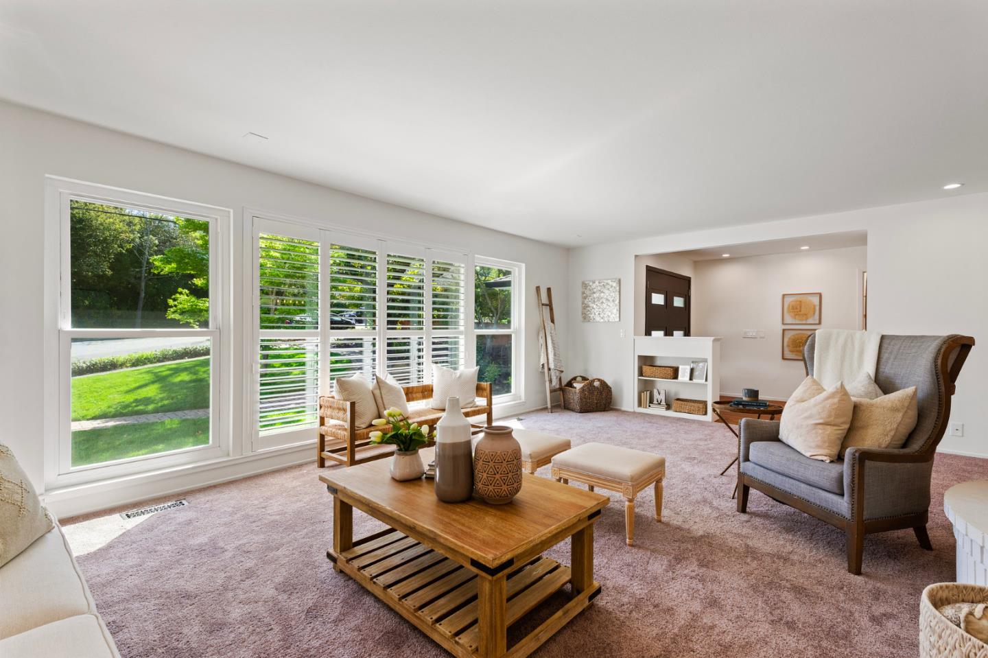721 Occidental Avenue San Mateo, CA 94402 - Photo 11 of 60 a living room with furniture and a large window