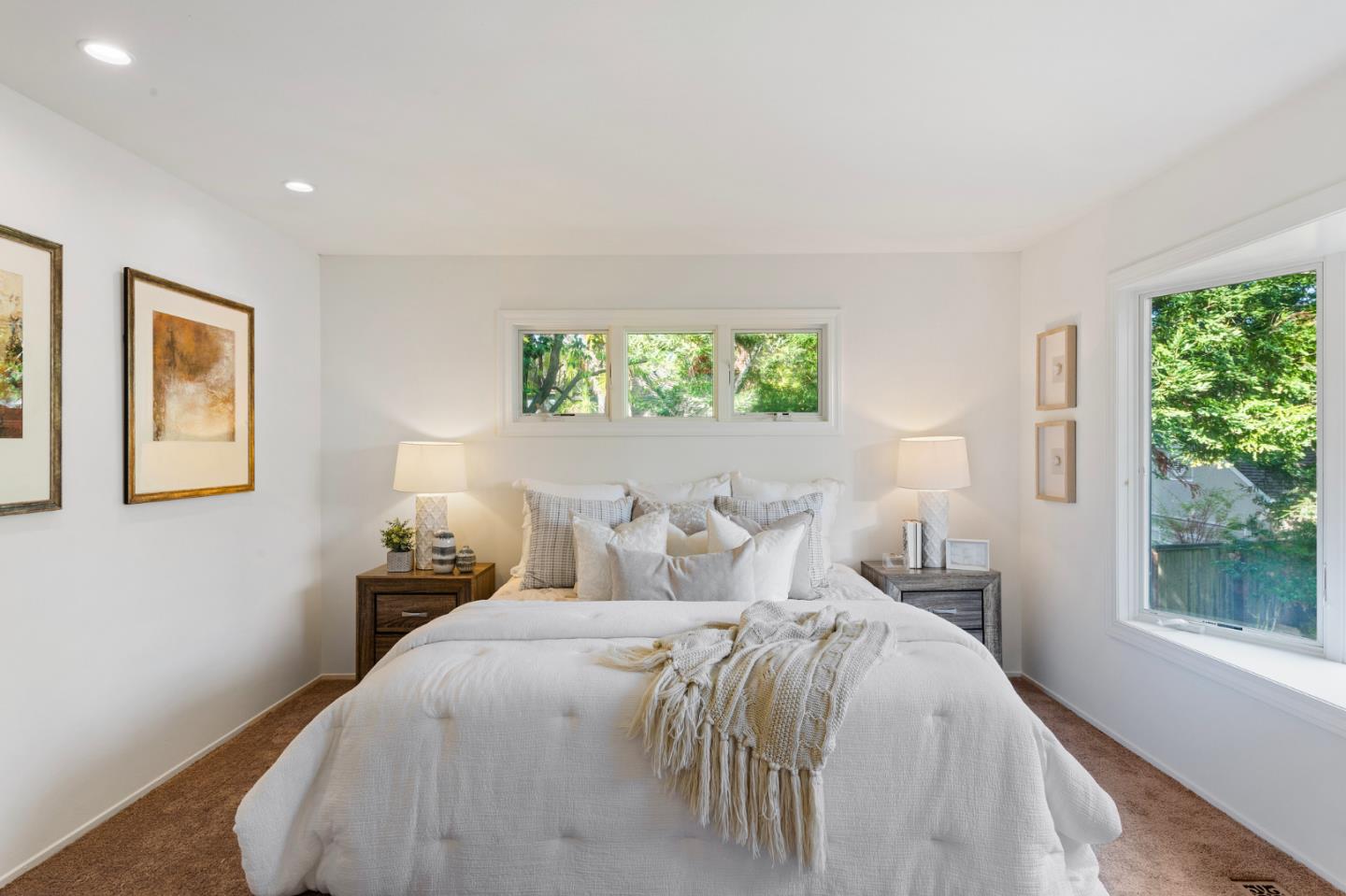 721 Occidental Avenue San Mateo, CA 94402 - Photo 23 of 60 a bedroom with a bed and a window