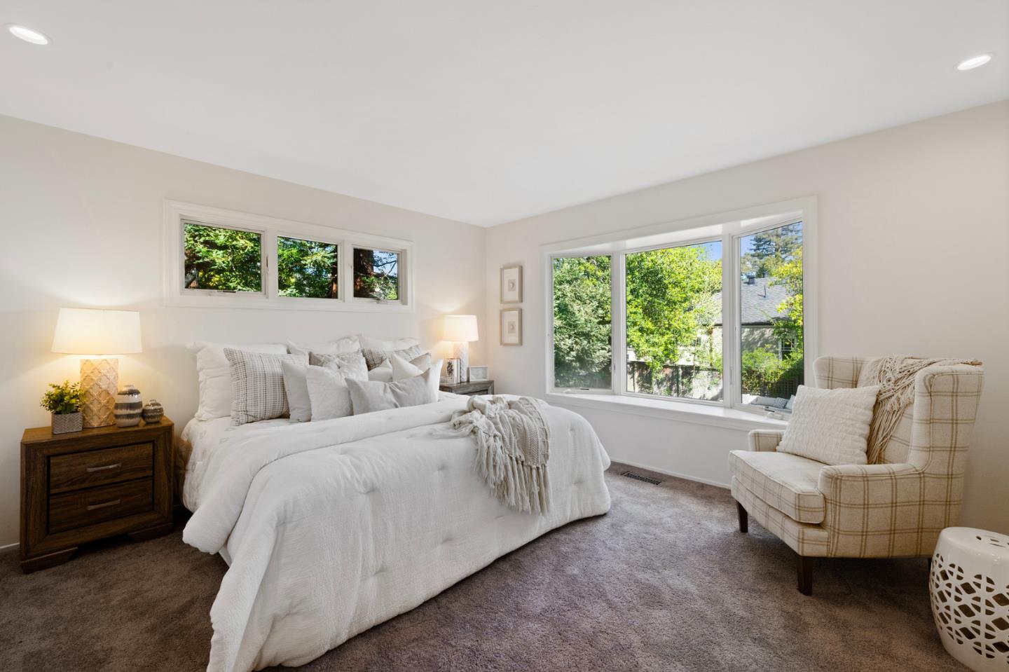 721 Occidental Avenue San Mateo, CA 94402 - Photo 24 of 60 a bed room with a bed and a couch