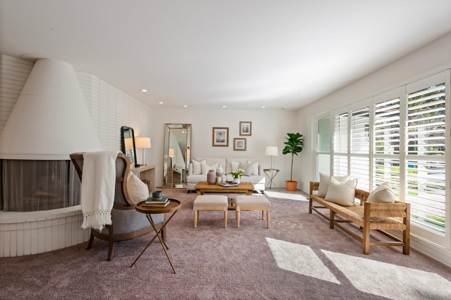 721 Occidental Avenue San Mateo, CA 94402 - Photo 8 of 60 a living room with furniture and a large window