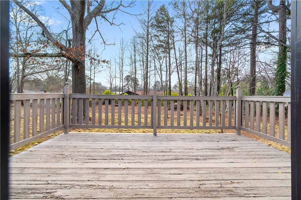 323 Lumpkin Street Winder, GA 30680 - Photo 25 of 30 a view of wooden deck