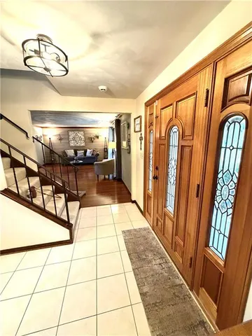 a view of a entryway