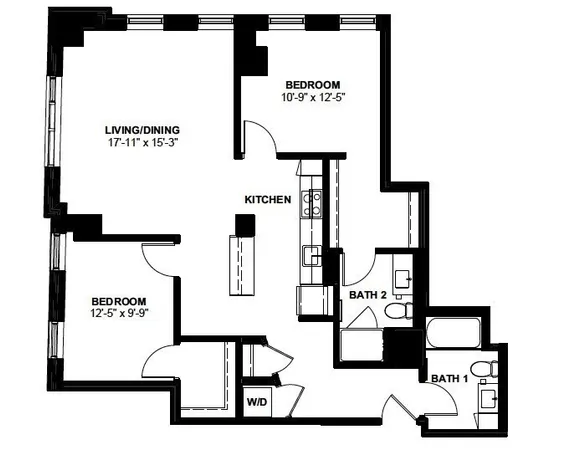 $5,705 | 1 Canal Street, Unit 725, Boston, MA 02114