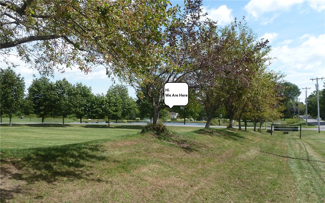 1247 Middle Road Henrietta, NY 14543 - Photo 2 of 35 The view from Martin Rd Park to our house