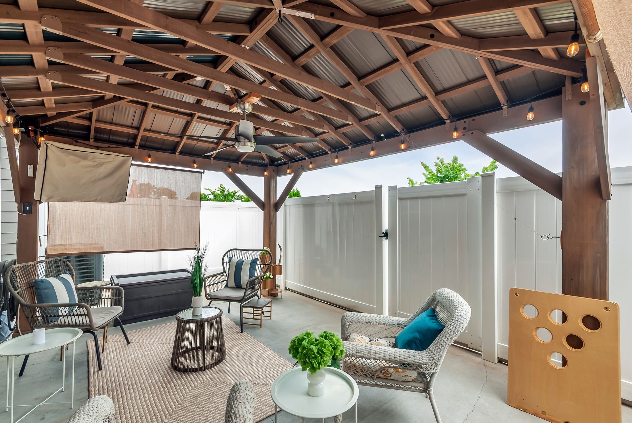 427 Tristan Way Spring Hill Spring Hill, TN 37174 - Photo 31 of 41 a view of a chairs and table in patio