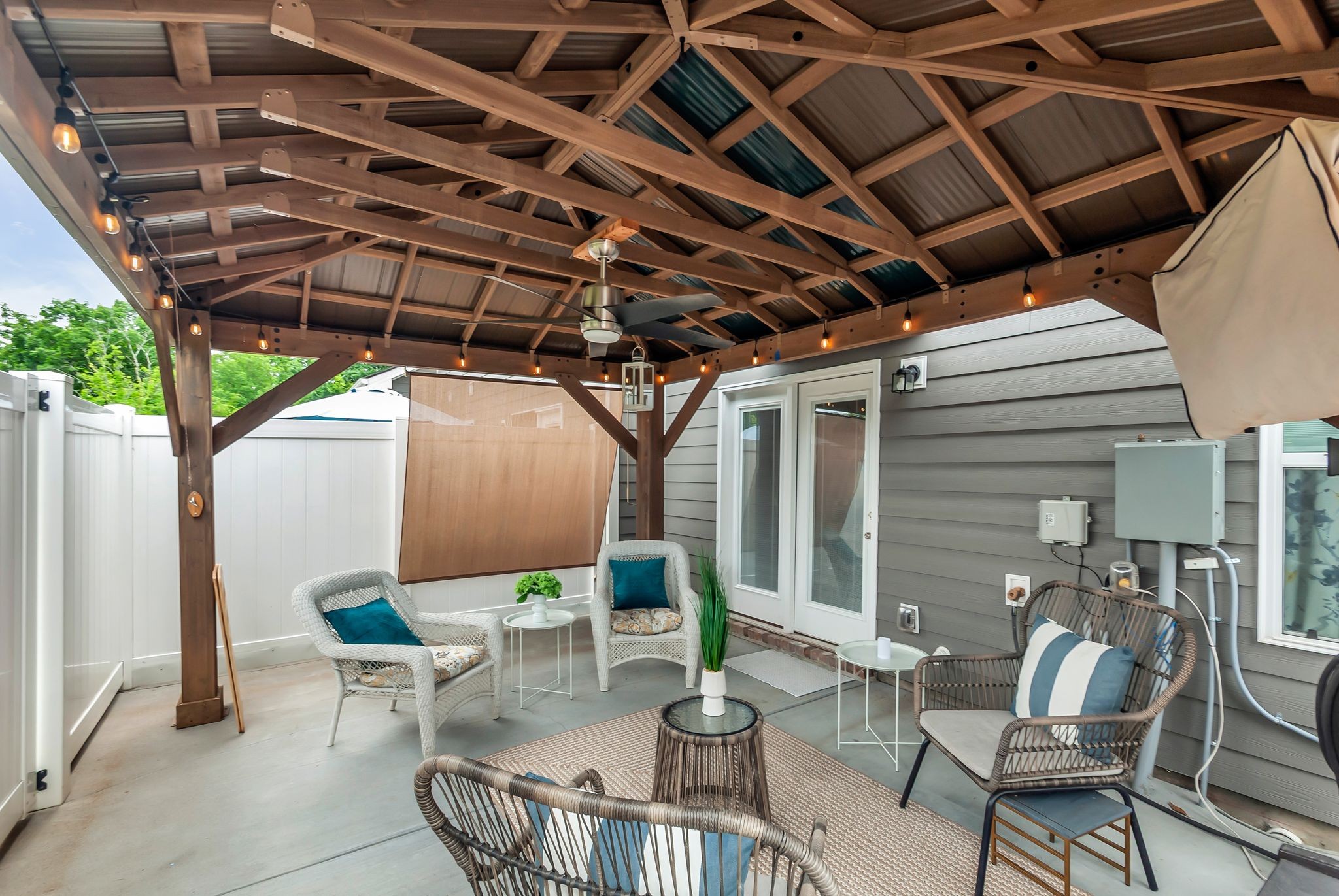 427 Tristan Way Spring Hill Spring Hill, TN 37174 - Photo 32 of 41 a patio with a table and chairs