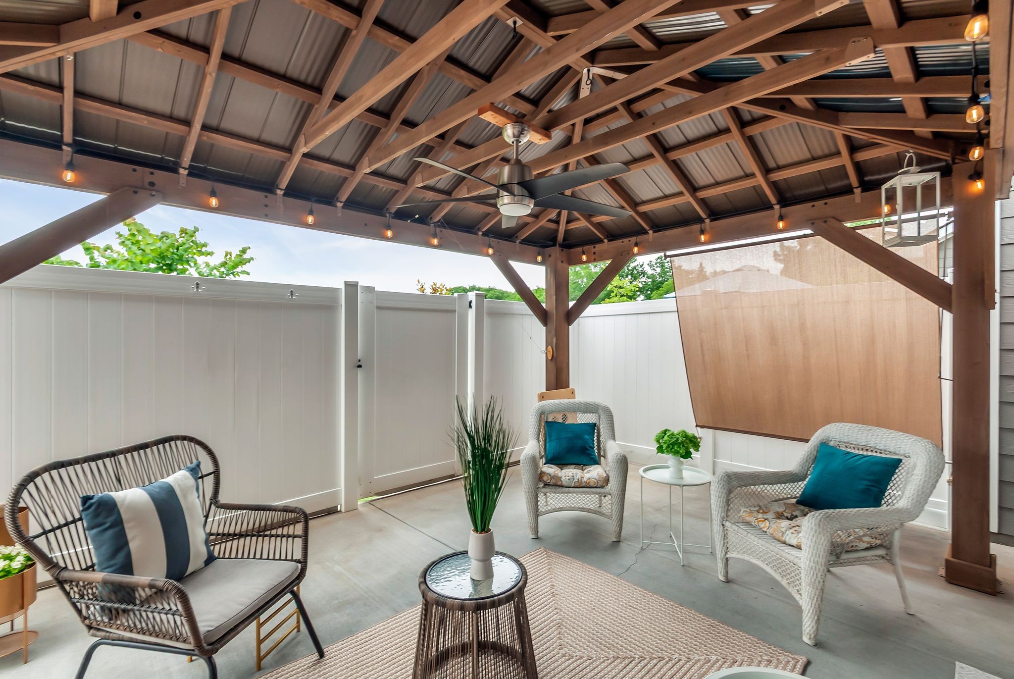 427 Tristan Way Spring Hill Spring Hill, TN 37174 - Photo 33 of 41 a outdoor living space with furniture and a couch