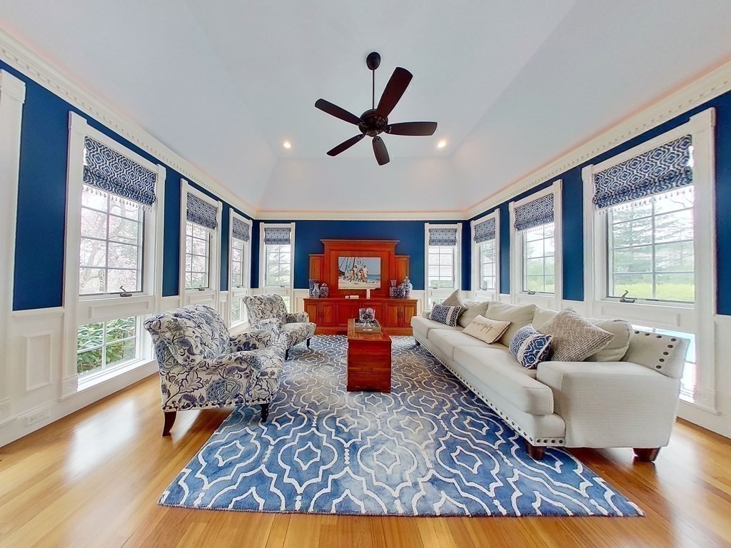 56 Mill Brook Avenue Walpole, MA 02081 - Photo 16 of 42 a living room with furniture and a large window