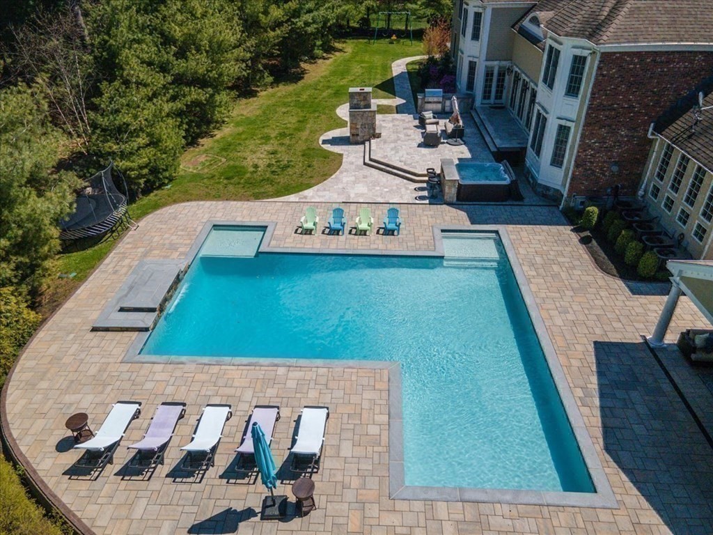 56 Mill Brook Avenue Walpole, MA 02081 - Photo 39 of 42 a view of yard from terrace with seating space