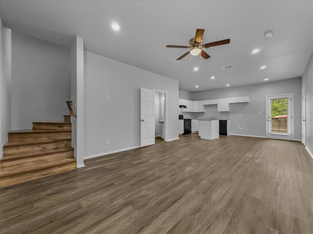 2 Bowling Lane Blue Ridge, TX 75424 - Photo 2 of 14 a view of empty room with wooden floor and ceiling fan