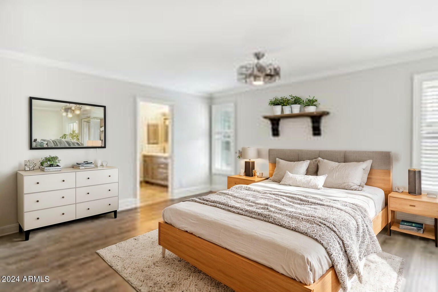 101 West Kaler Drive Phoenix, AZ 85021 - Photo 21 of 27 Virtual Staging AI - Primary-Suite-Kaler