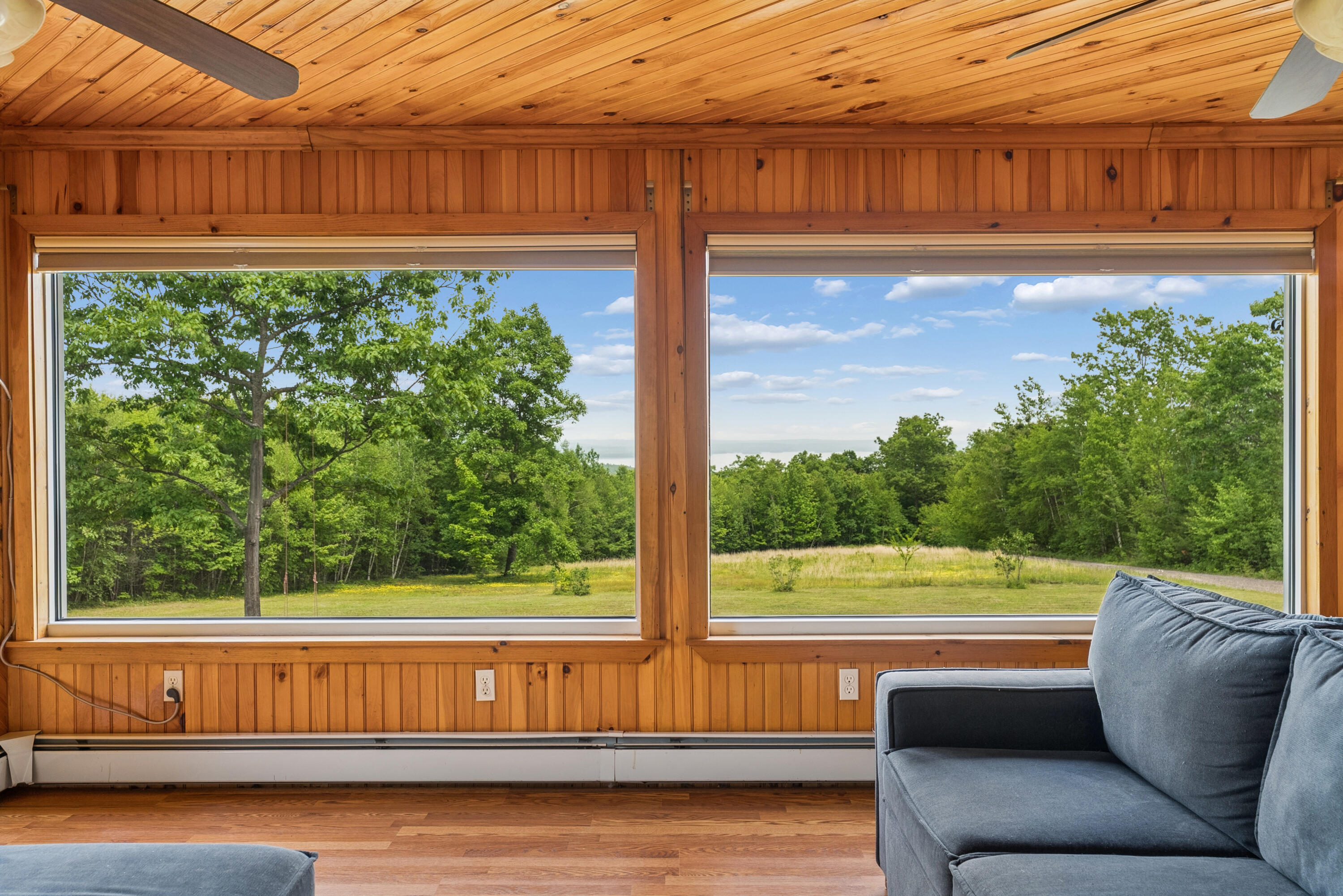 59 Decker Mountain Road Sebago, ME 04029 - Photo 34 of 61 Living Room View of Sebago Lake