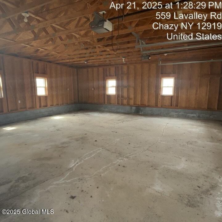 559 Lavalley Road Champlain, NY 12919 - Photo 19 of 19 559 Lavalley inside garage